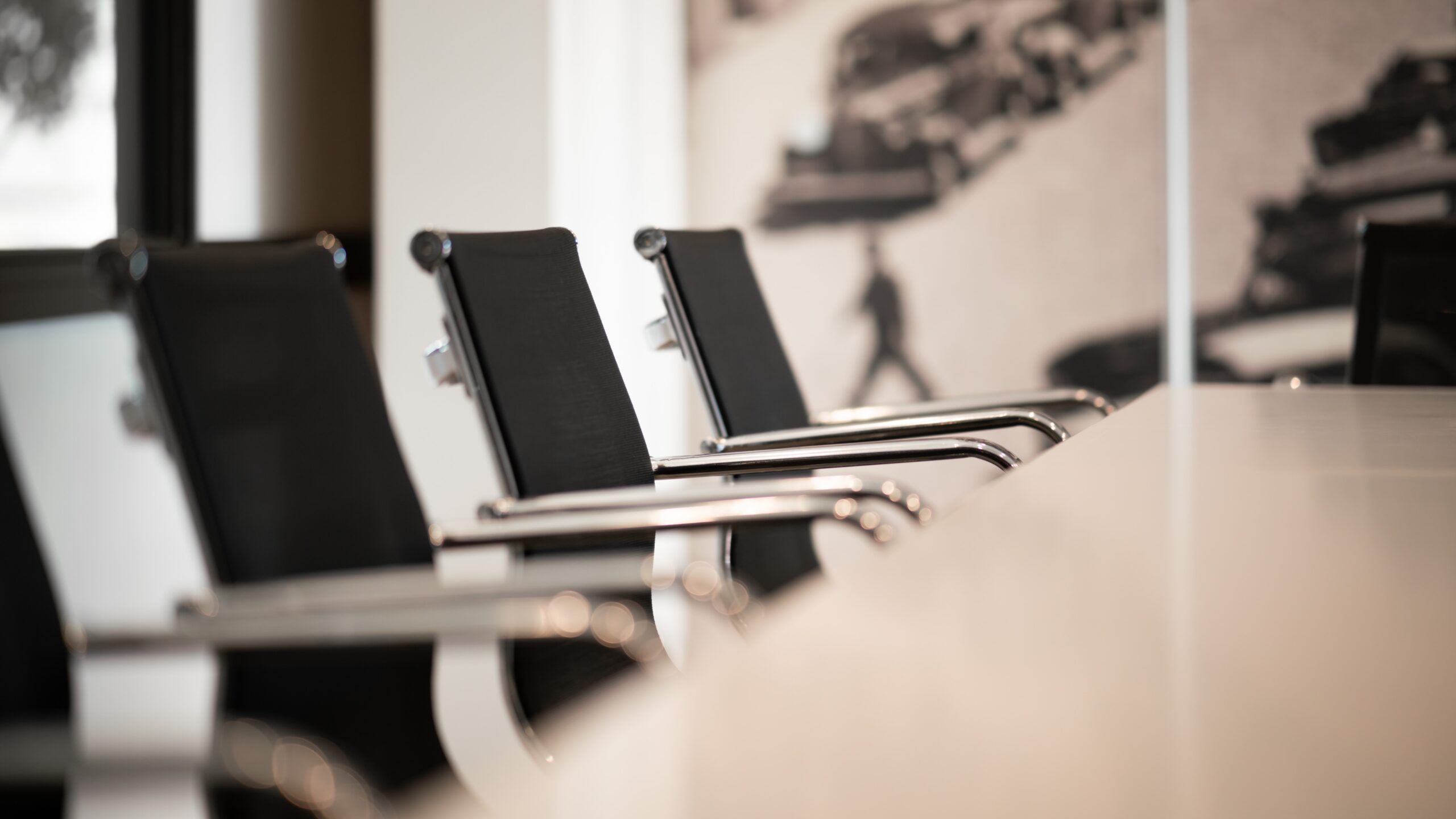 conference room with chairs